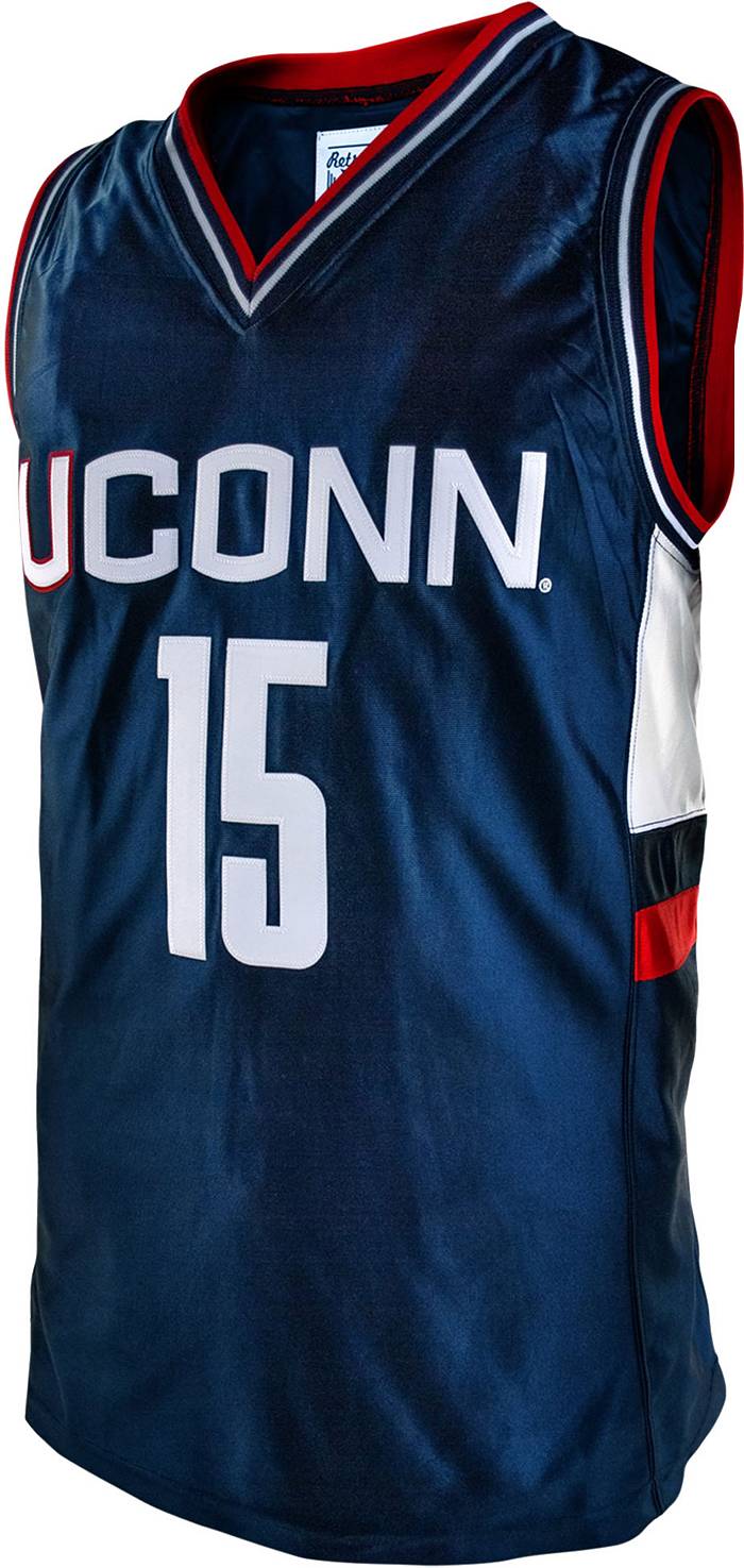 Uconn Huskies Navy Blue Kemba Walker NCAA College Basketball Player  Portrait Fashion Jersey in 2023