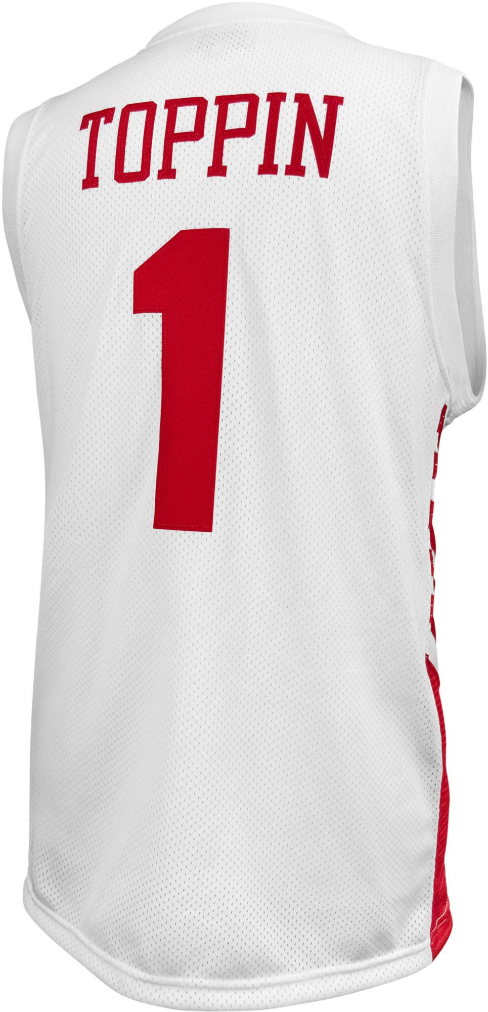 Original Retro Brand Men's Dayton Flyers Obi Toppin #1 White Replica Basketball Jersey