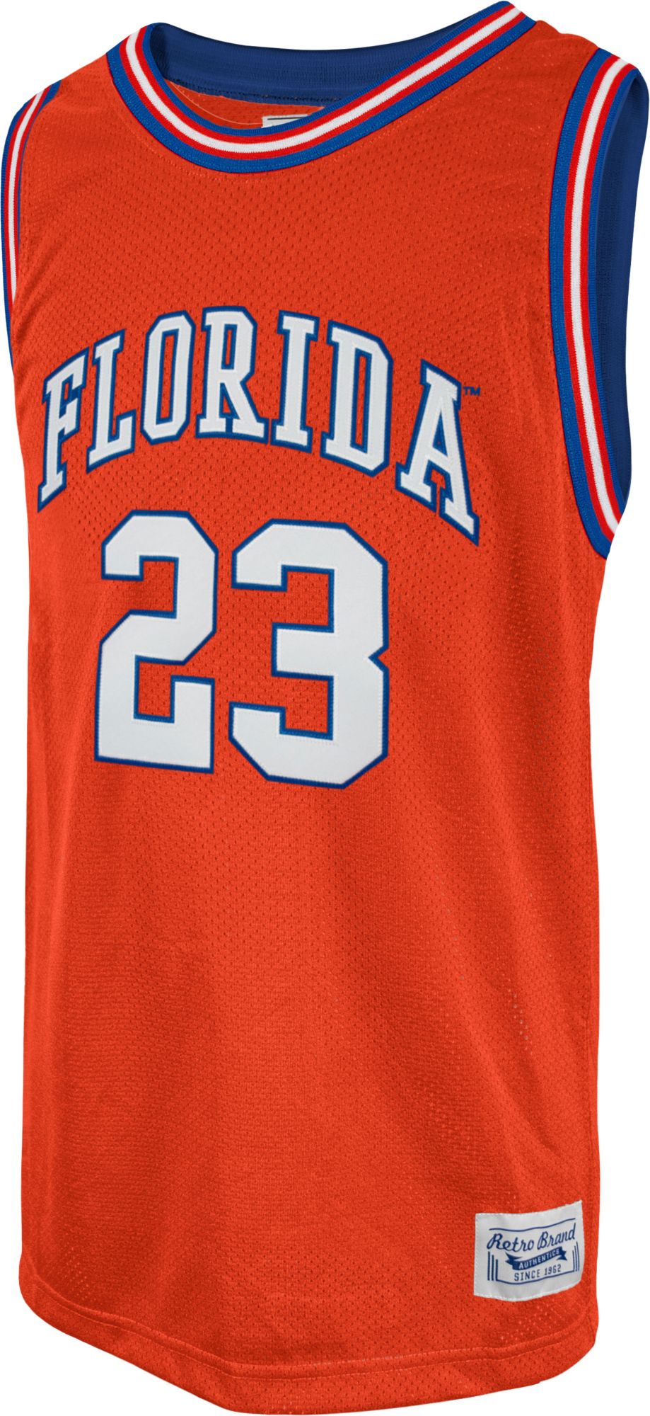 Retro Brand Men's Florida Gators Bradley Beal #23 Orange Replica Basketball Jersey product image