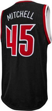 Original Retro Brand Men's Louisville Cardinals Donovan Mitchell #45 Black Replica Basketball Jersey product image