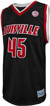 Original Retro Brand Men's Louisville Cardinals Donovan Mitchell #45 Black Replica Basketball Jersey product image