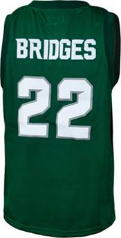 Retro Brand Men's Michigan State Spartans Miles Bridges #22 Green Replica Basketball Jersey product image