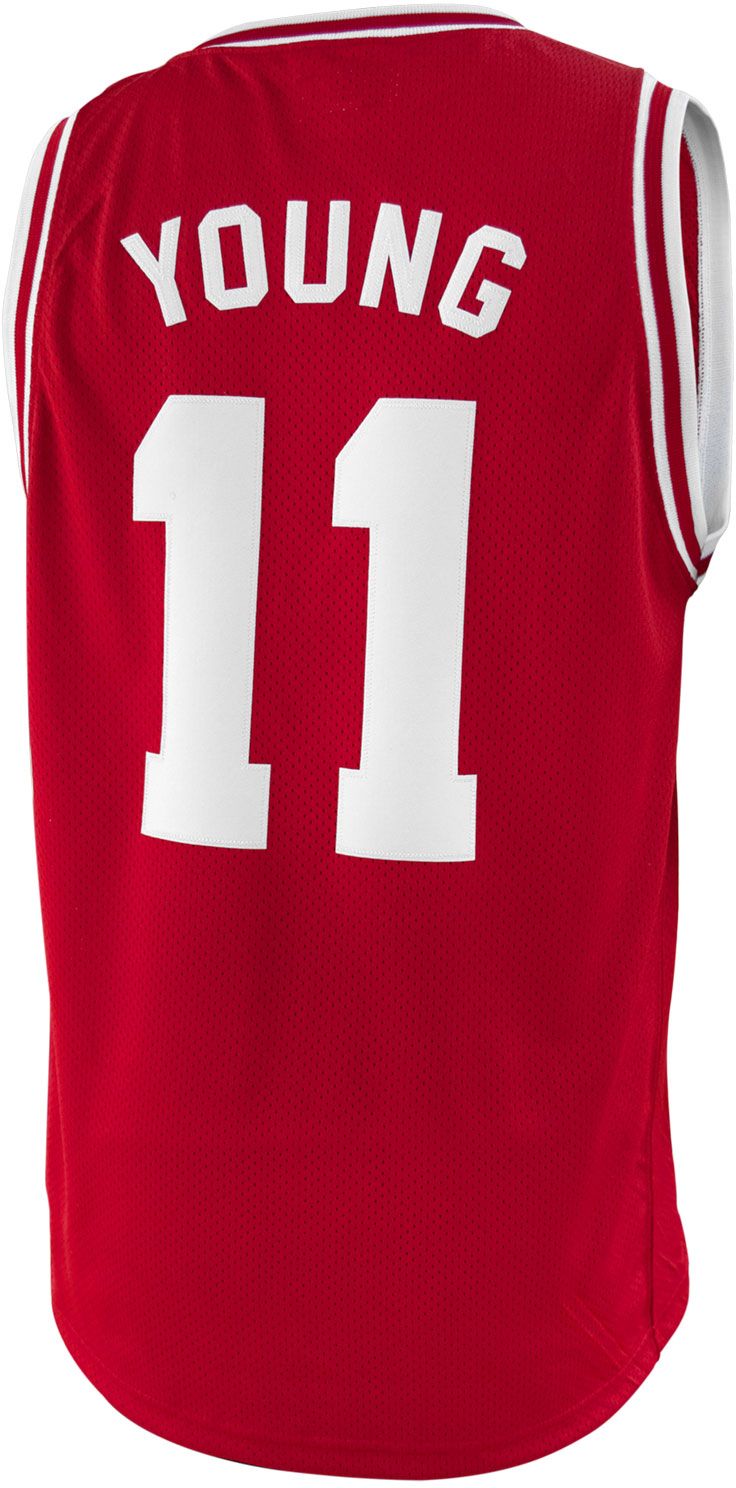 Original Retro Brand Men's Oklahoma Sooners Trae Young #11 Crimson Replica Basketball Jersey