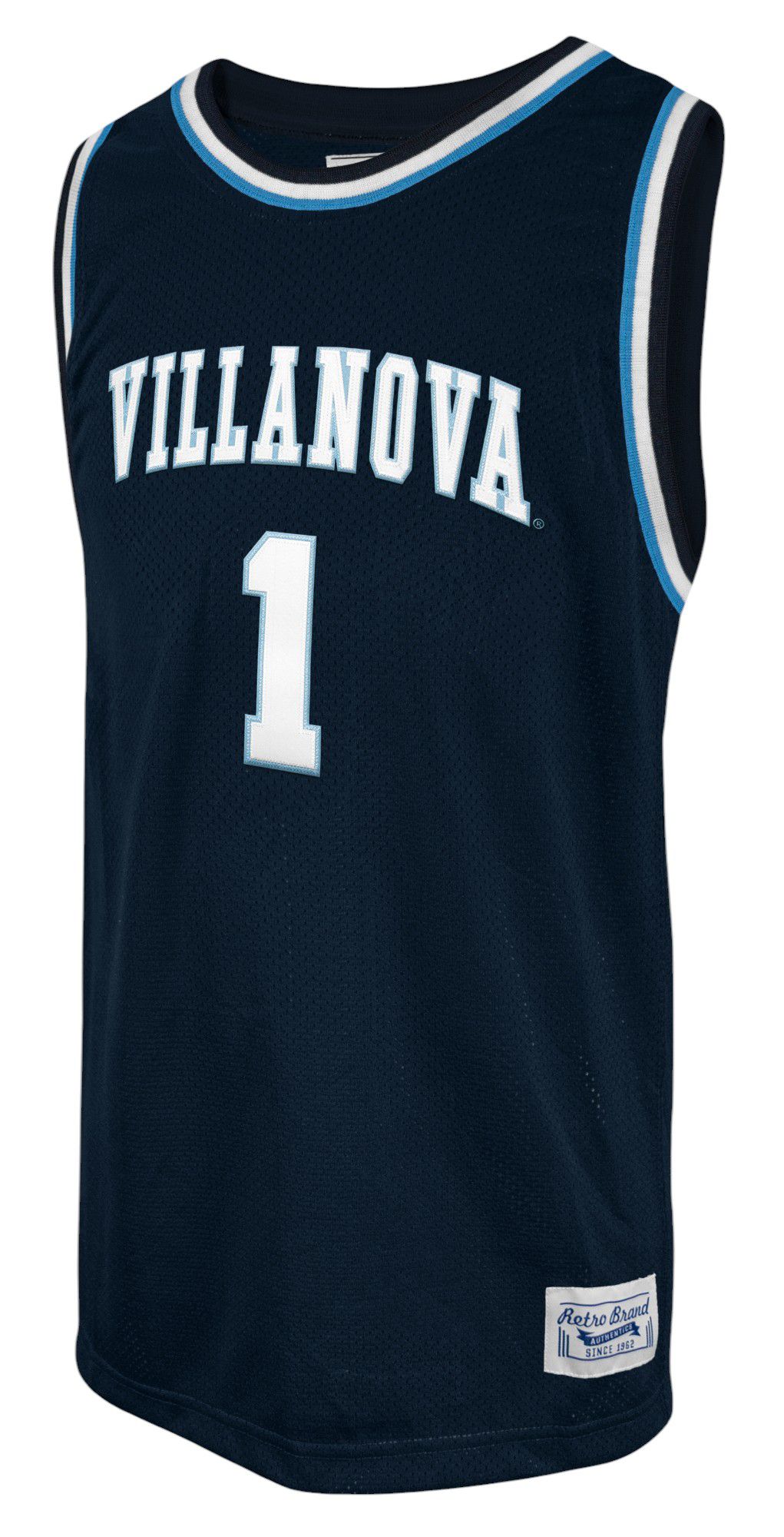 Retro Brand Men's Villanova Wildcats Jalen Brunson #1 Navy Replica