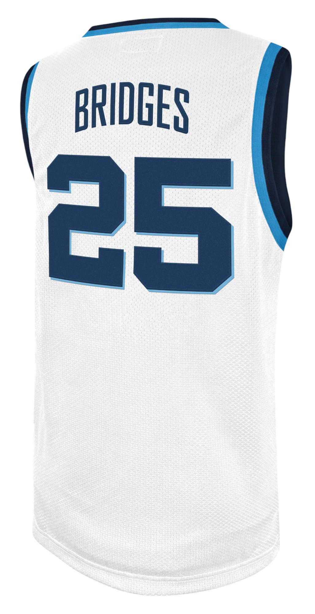 Retro Brand Men's Villanova Wildcats Mikal Bridges #25 White Replica Basketball Jersey product image