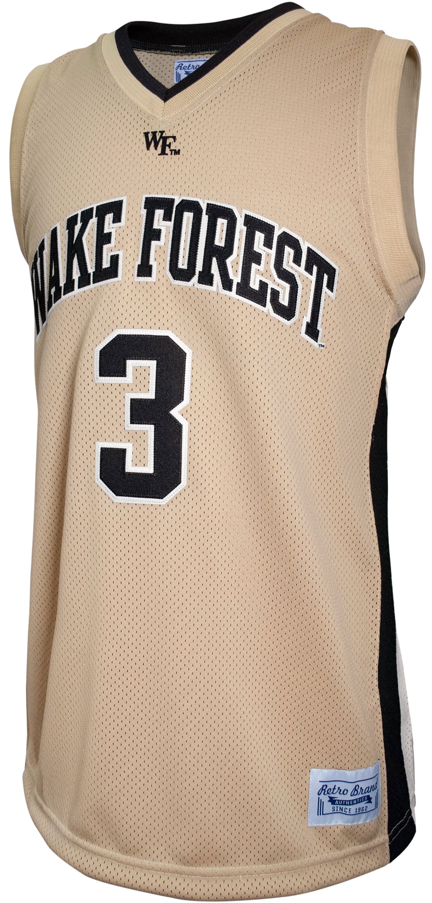 Retro Brand Men s Wake Forest Demon Deacons Chris Paul 3 Replica Basketball Jersey M Medium
