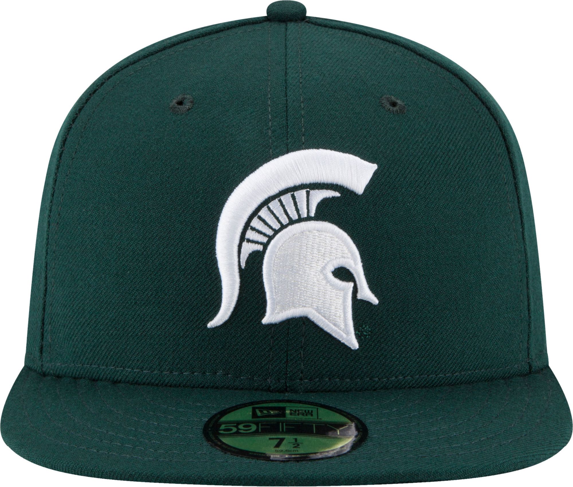New Era Adult Michigan State Spartans Green 59Fifty Fitted Hat product image
