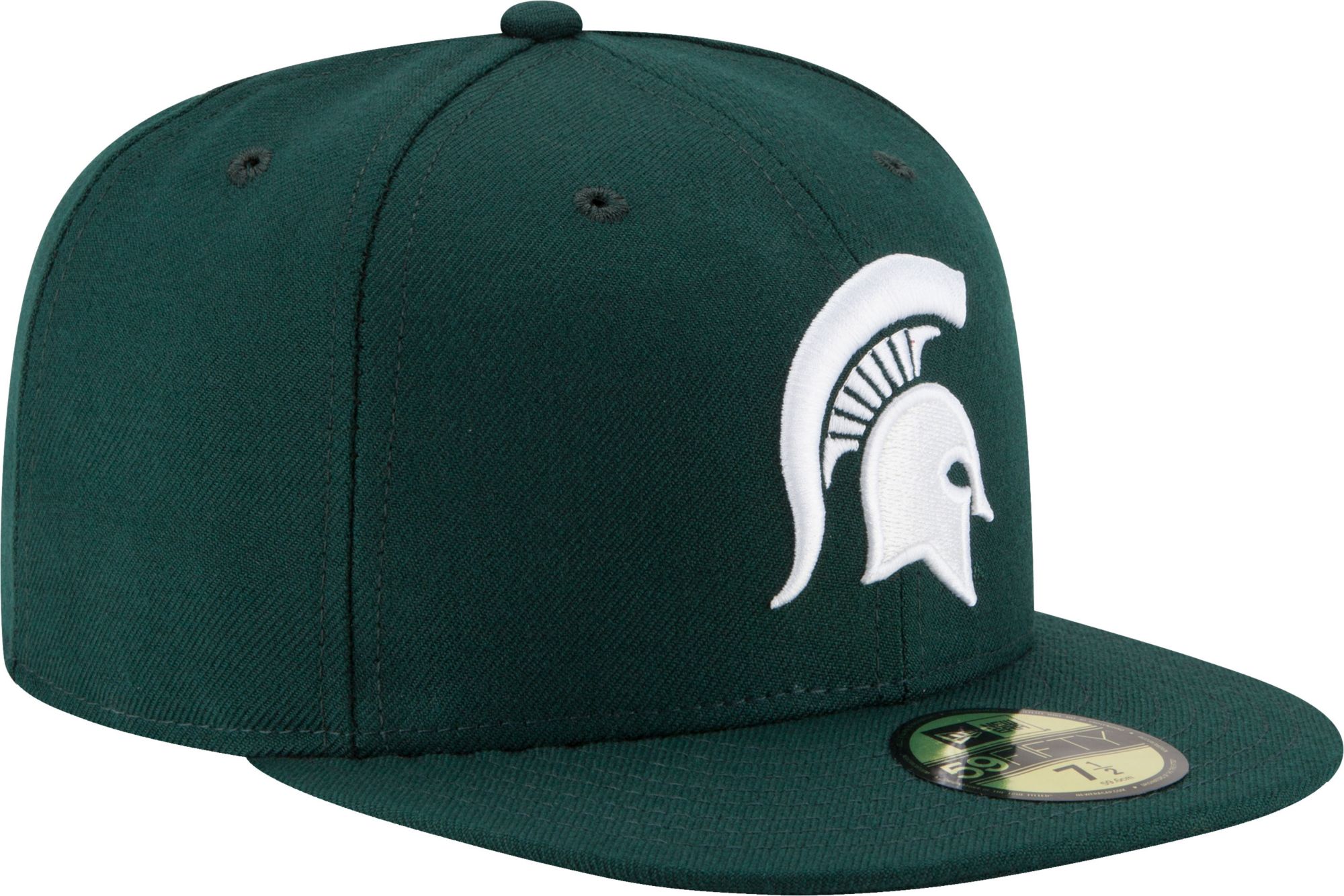 New Era Adult Michigan State Spartans Green 59Fifty Fitted Hat product image