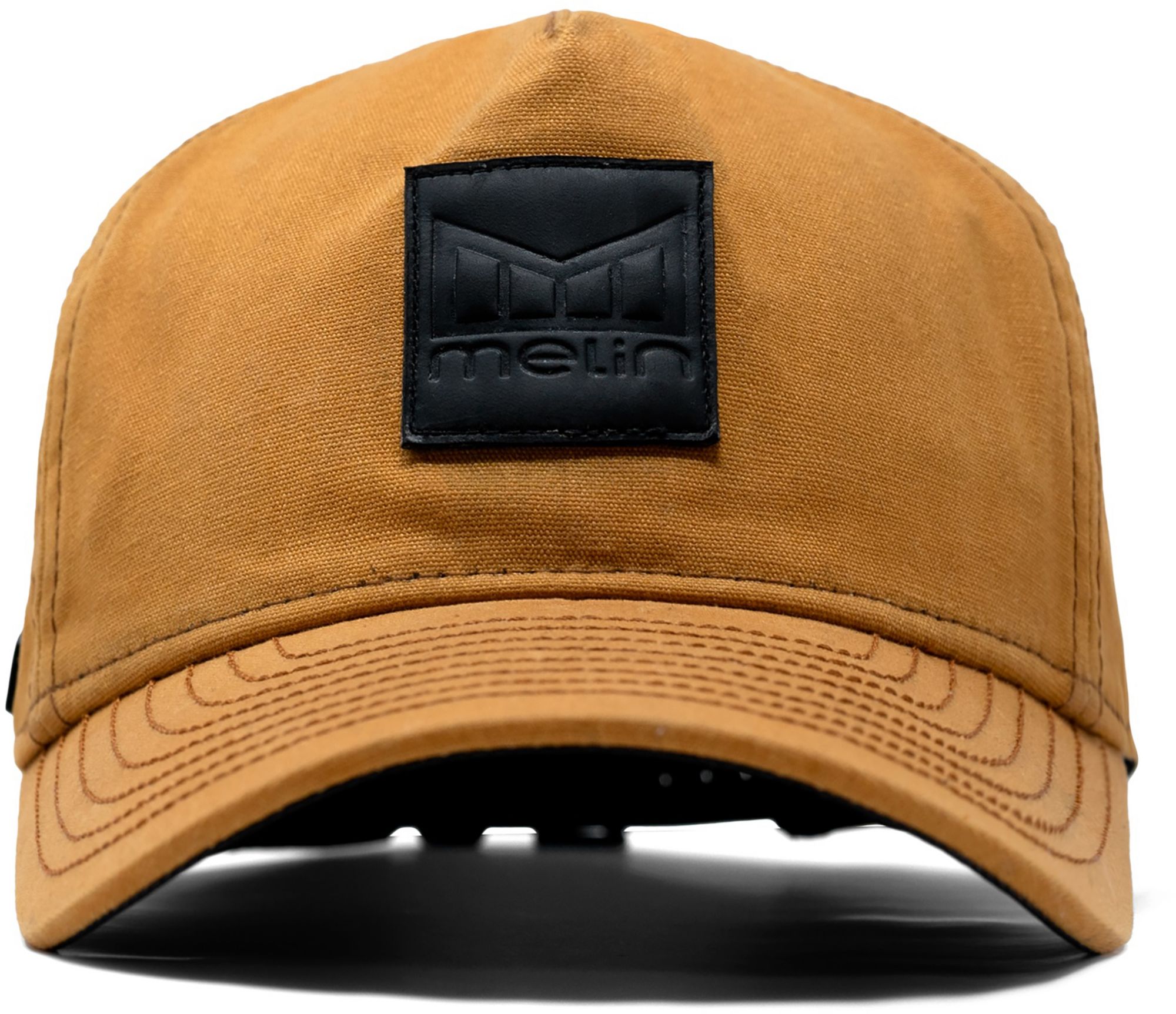melin Adult Odysea Stacked Thermal Unstructured Wax'd Strapback Hat product image