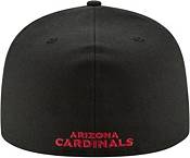 Men's New Era Cardinal Arizona Cardinals Identity 59FIFTY Fitted Hat
