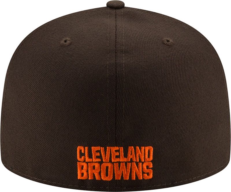 New Era Men's Cleveland Browns Brown 59Fifty Logo Fitted Hat product image