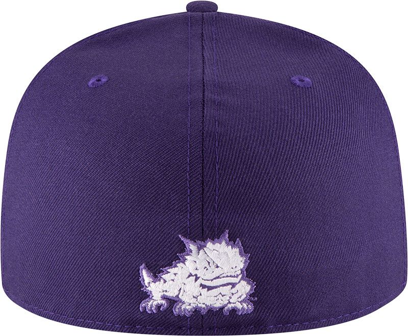 New Era Men's TCU Horned Frogs Purple 59Fifty Fitted Hat product image