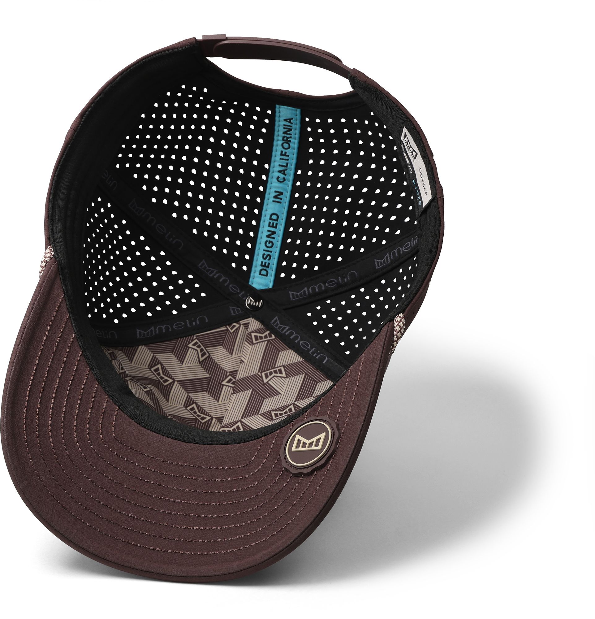 melin Odysea Rope Bulls Icon Hydro Performance Snapback Hat product image
