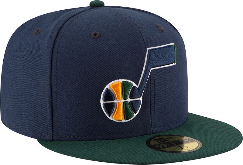 New Era Men's Utah Jazz Navy 59Fifty Fitted Hat product image