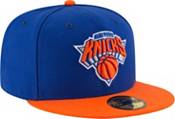 New Era Men's New York Knicks 59Fifty Royal/Orange Fitted Hat product image