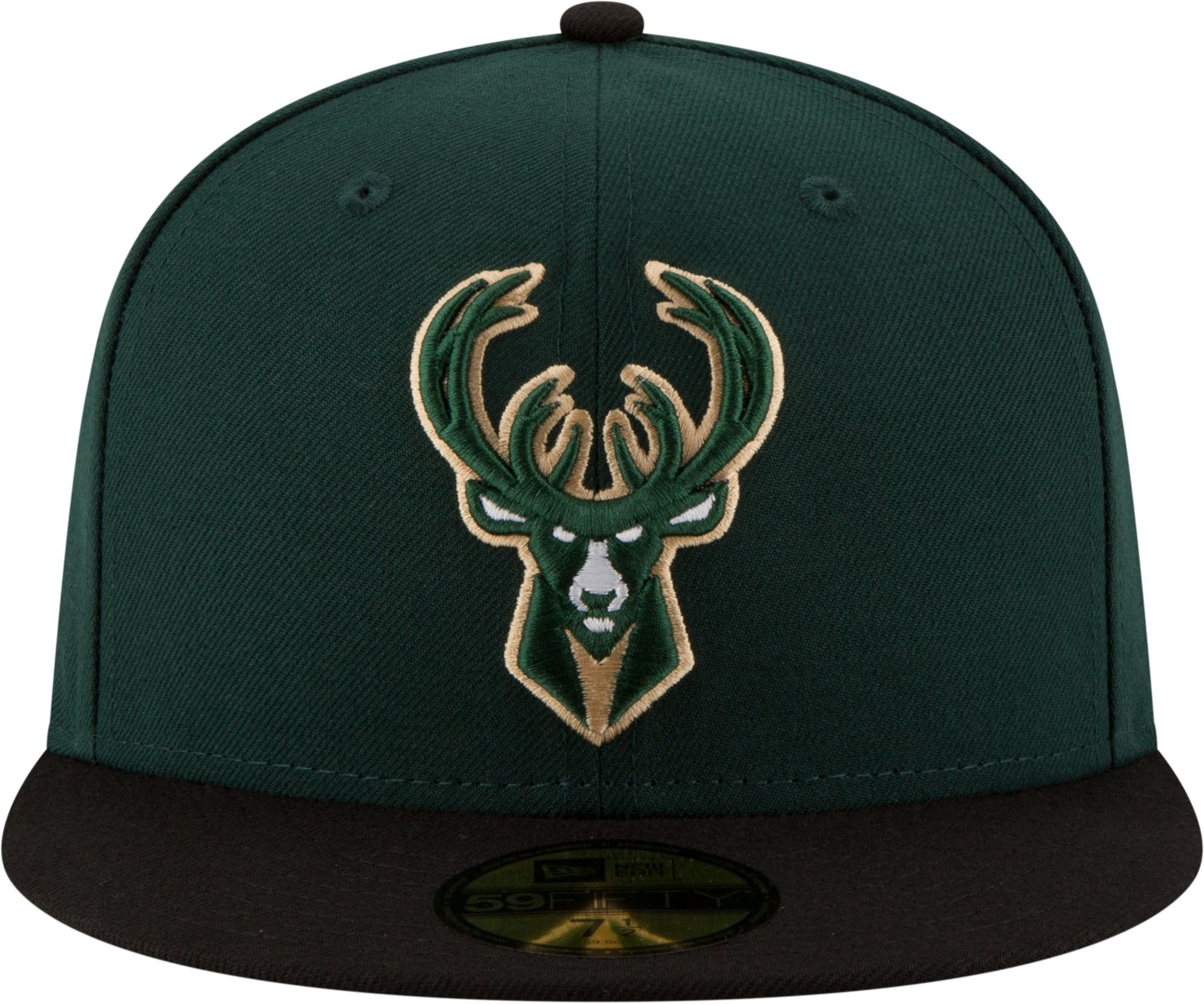 New Era Adult Milwaukee Bucks 59Fifty Authentic Hat product image