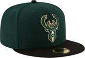 New Era Men's Milwaukee Bucks 59Fifty Authentic Hat product image