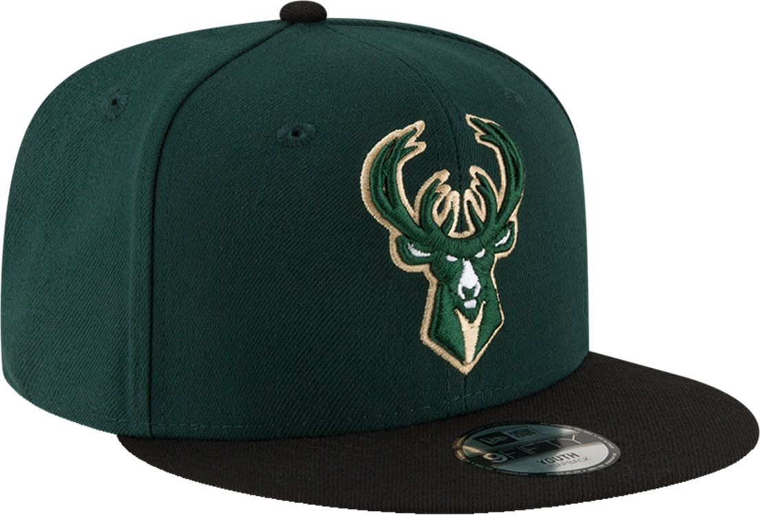 New Era Youth Milwaukee Bucks 9Fifty Adjustable Snapback Hat product image