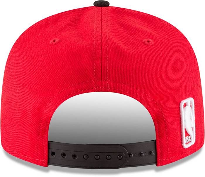Chicago Bulls BIG-SCREEN Red-Black Knit Beanie Hat