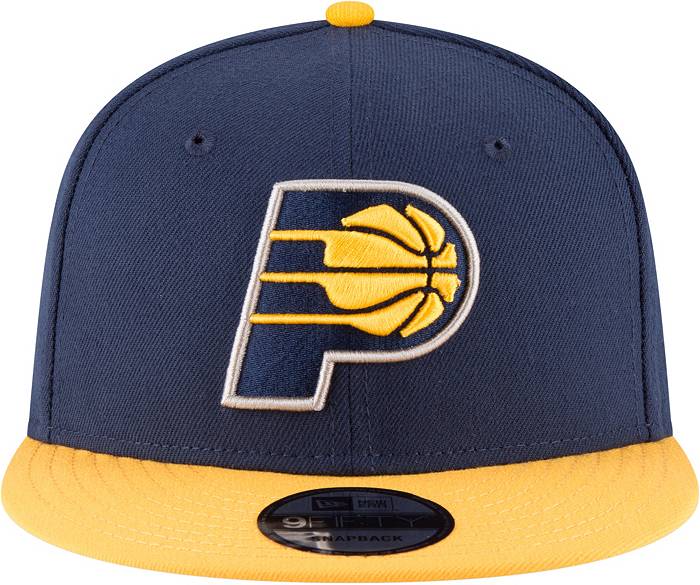 Men's New Era Yellow Indiana Pacers Color Pack 59FIFTY Fitted Hat