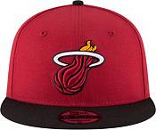 New Era Men's Miami Heat 9Fifty Adjustable Snapback Hat product image