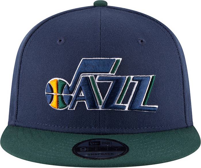 New Era 9Fifty NBA Utah Jazz Two Tone (Navy/Green) Adjustable Snapback Hat  - New