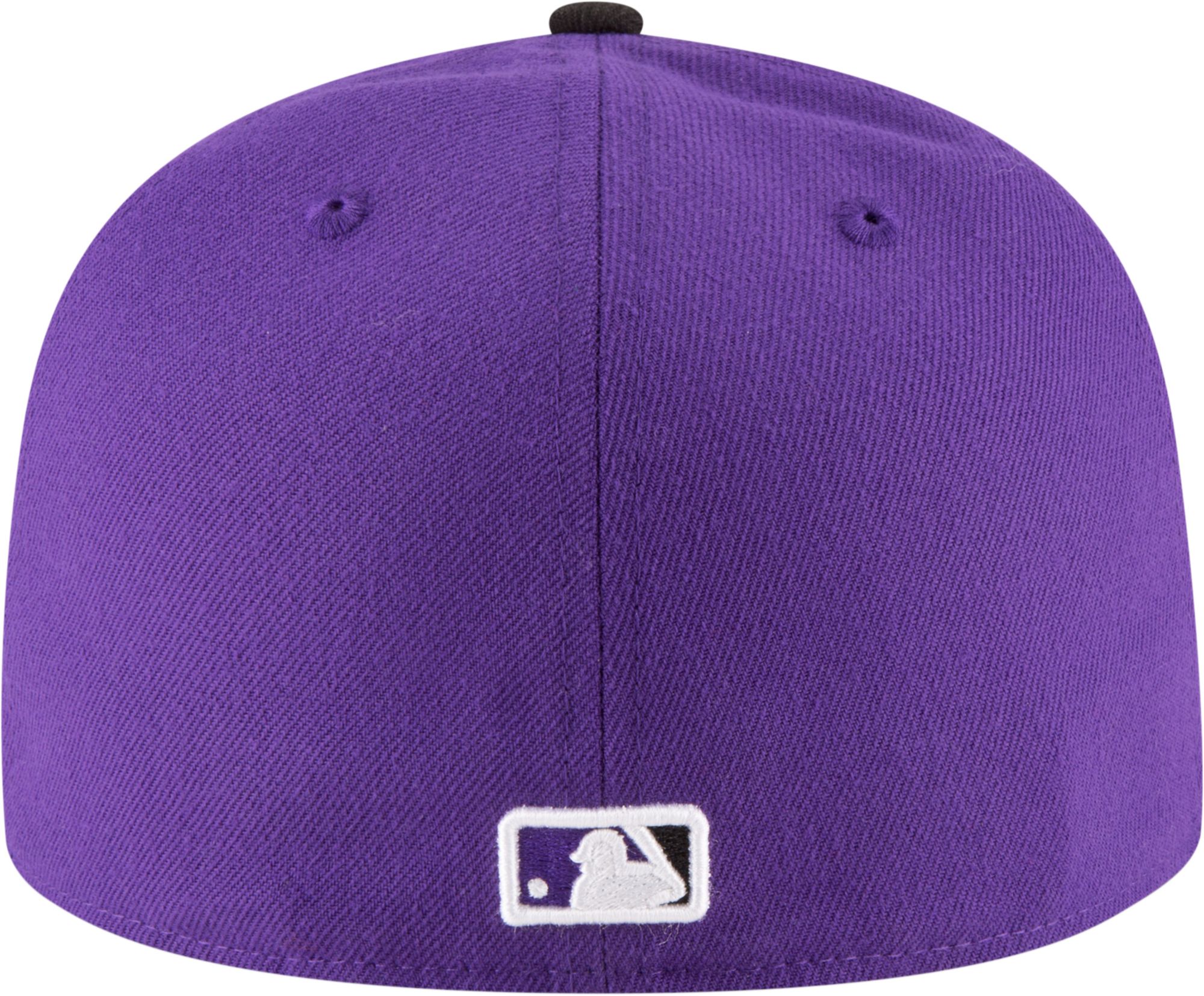 New Era Men's Colorado Rockies 59Fifty Alternate Purple Authentic Hat product image