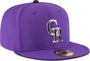 New Era Men's Colorado Rockies 59Fifty Alternate Purple Authentic Hat product image