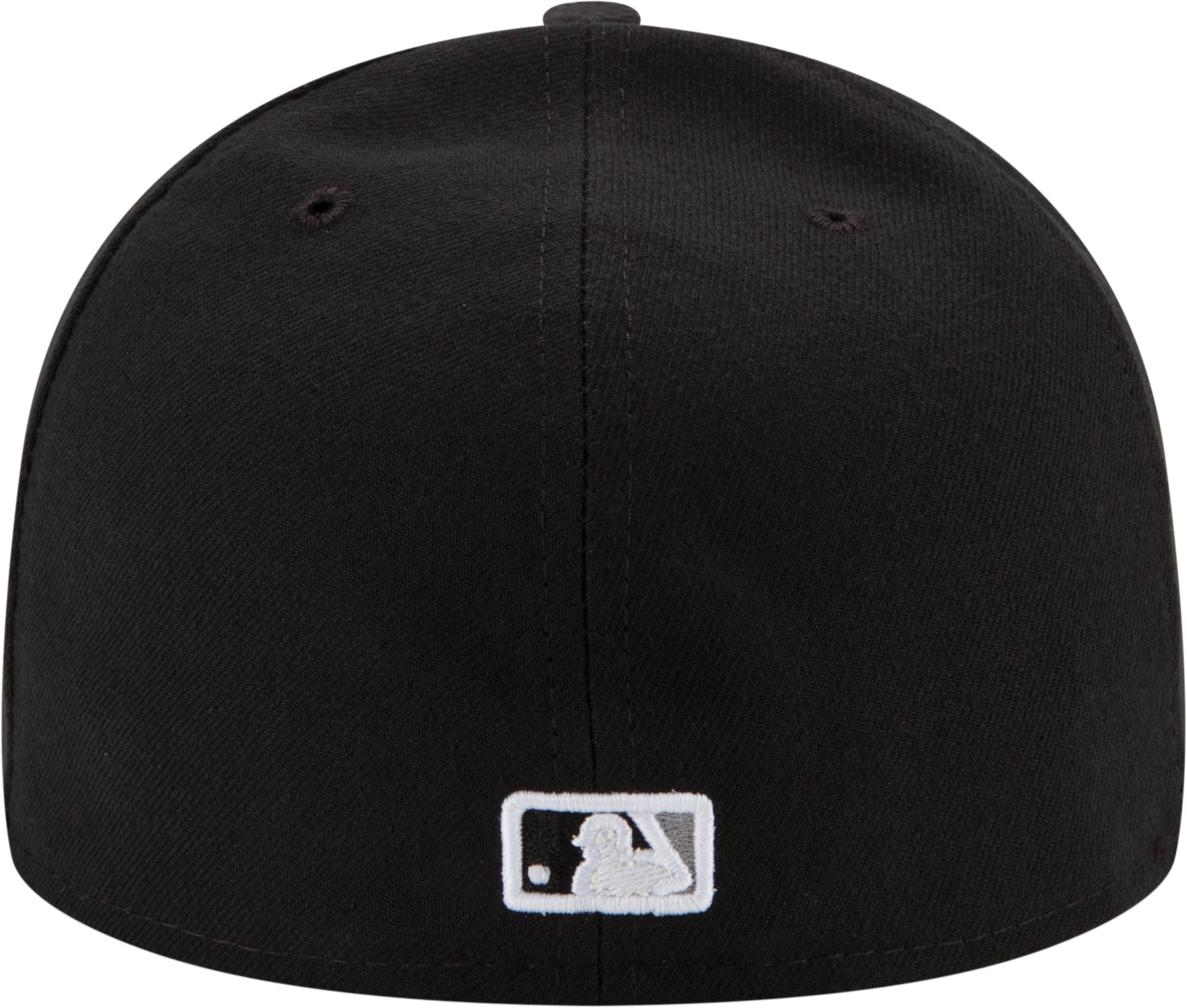 New Era Men's Chicago White Sox 59Fifty Game Black Authentic Hat