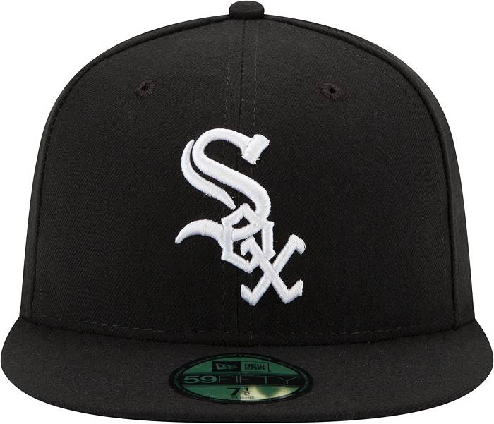 Chicago White Sox New Era Black 2021 City Connect 59FIFTY Fitted Hat Men's  7 3/4