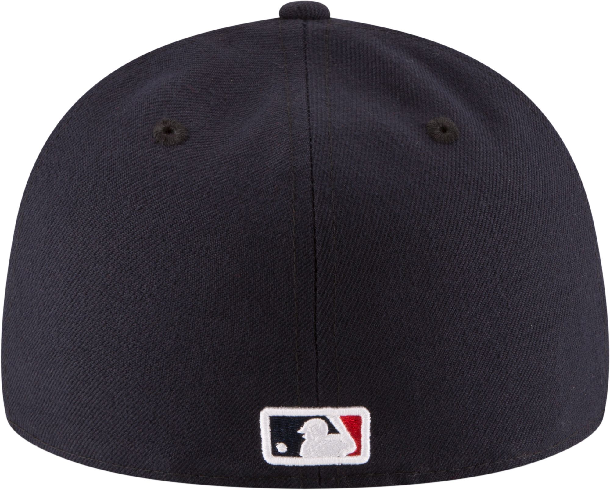 New Era Men's Boston Red Sox 59Fifty Game Navy Low Crown Authentic Hat