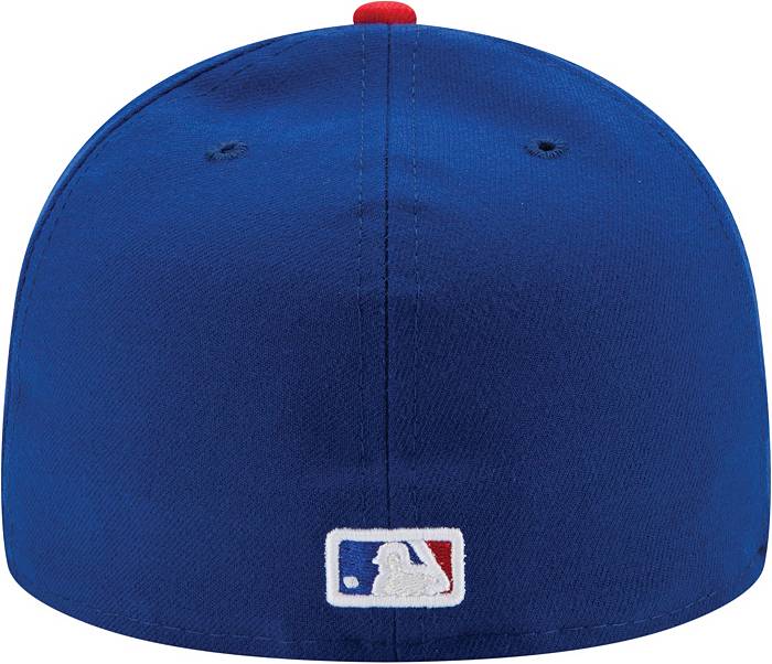 New Era Men's Chicago Cubs 59Fifty Game Royal Low Crown Authentic