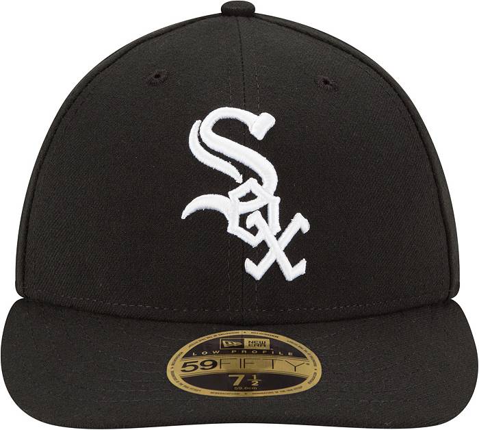 New Era Men's Chicago White Sox 59Fifty Game Black Low Crown