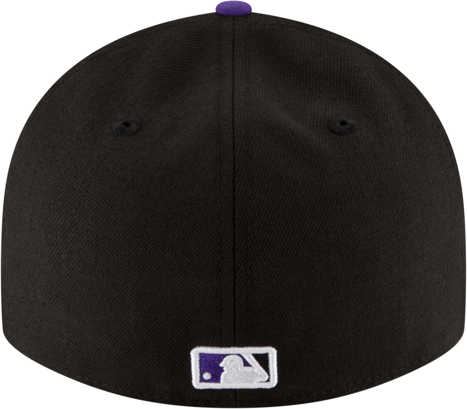 New Era Men's Colorado Rockies 59Fifty Game Black Low Crown Authentic Hat product image