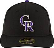 New Era Men's Colorado Rockies 59Fifty Game Black Low Crown Authentic Hat product image