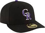 New Era Men's Colorado Rockies 59Fifty Game Black Low Crown Authentic Hat product image