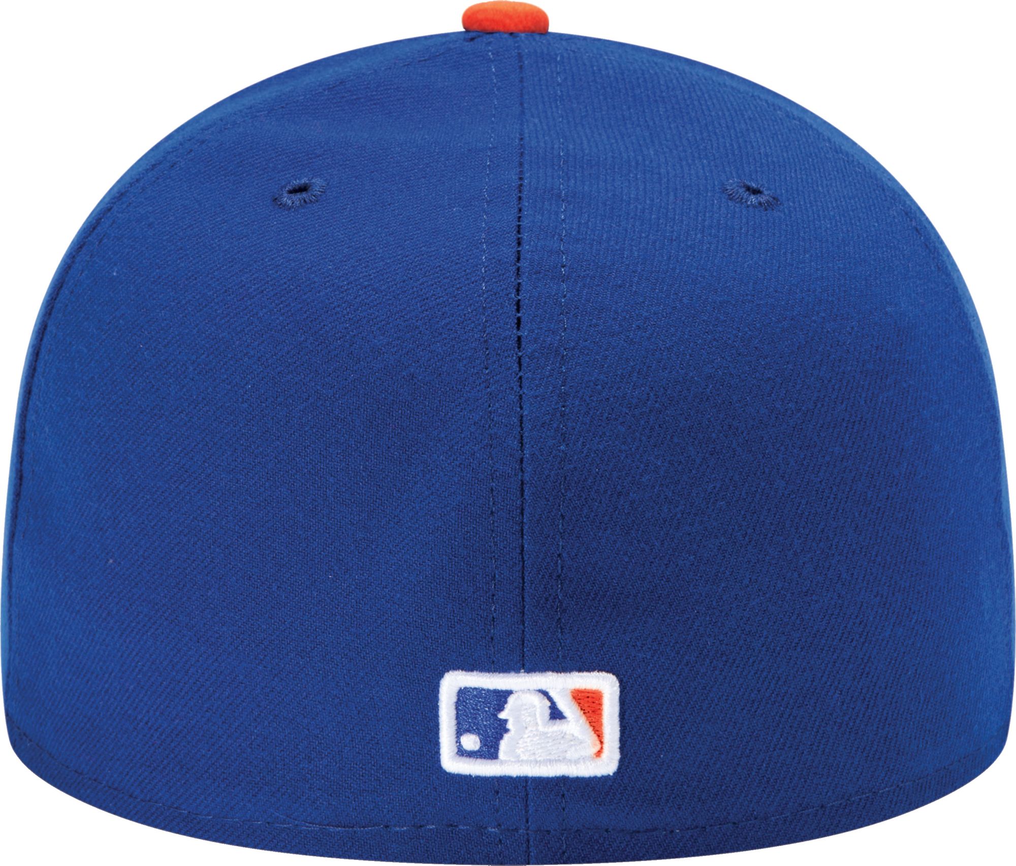 New Era Men's York Mets 59Fifty Game Royal Low Crown Authentic Hat