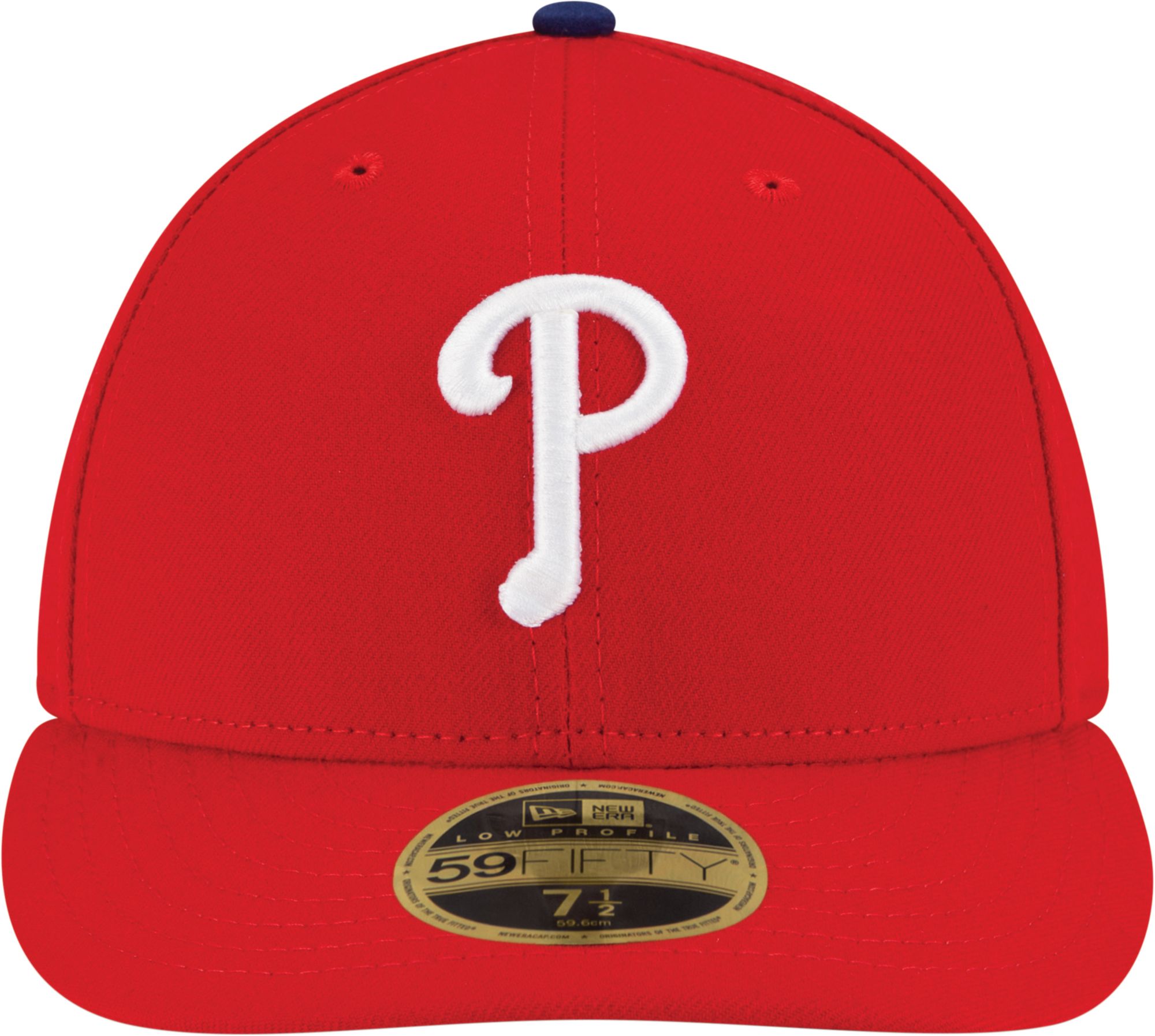 Philadelphia Phillies Crystal Icons Rhinestone New Era Red 59FIFTY Fitted Hat