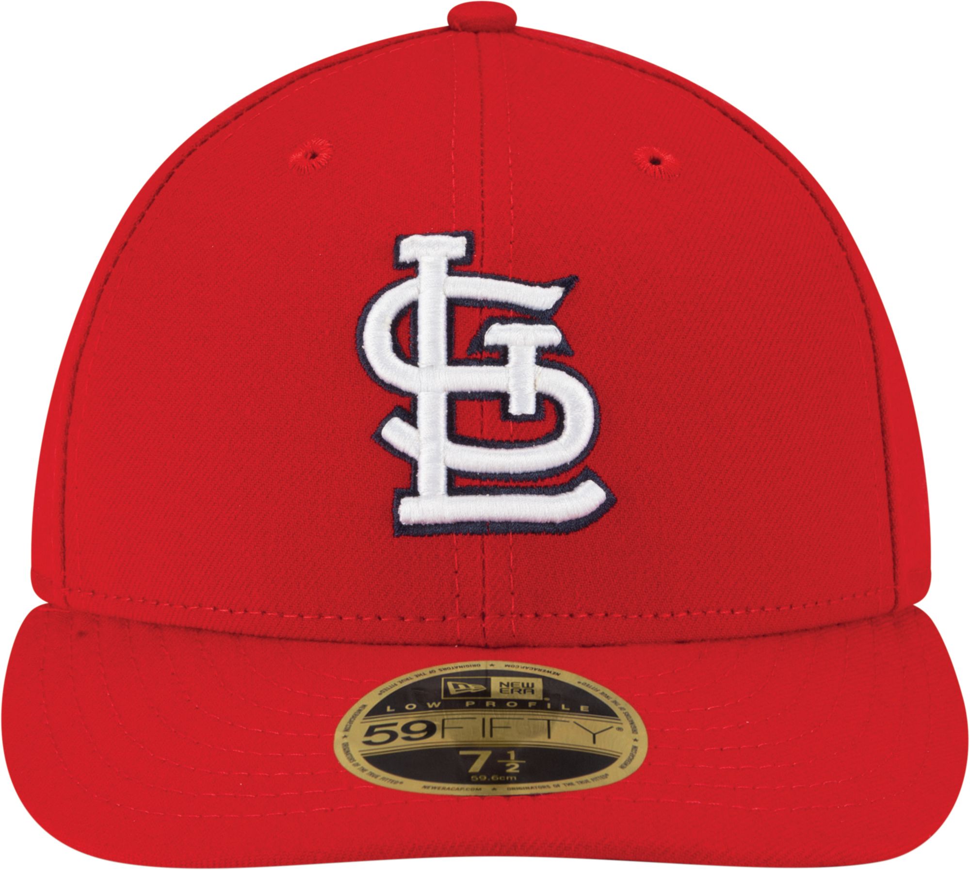 New Era Adult St. Louis Cardinals 59Fifty Game Red Low Crown Authentic Hat product image