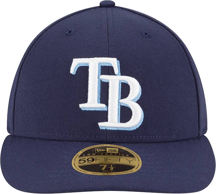 Tampa Bay Rays New Era Inaugural Season Two-Tone 59FIFTY Fitted Hat -  White/Purple