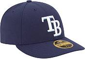 New Era Men's Tampa Bay Rays 59Fifty Game Navy Low Crown Authentic Hat product image