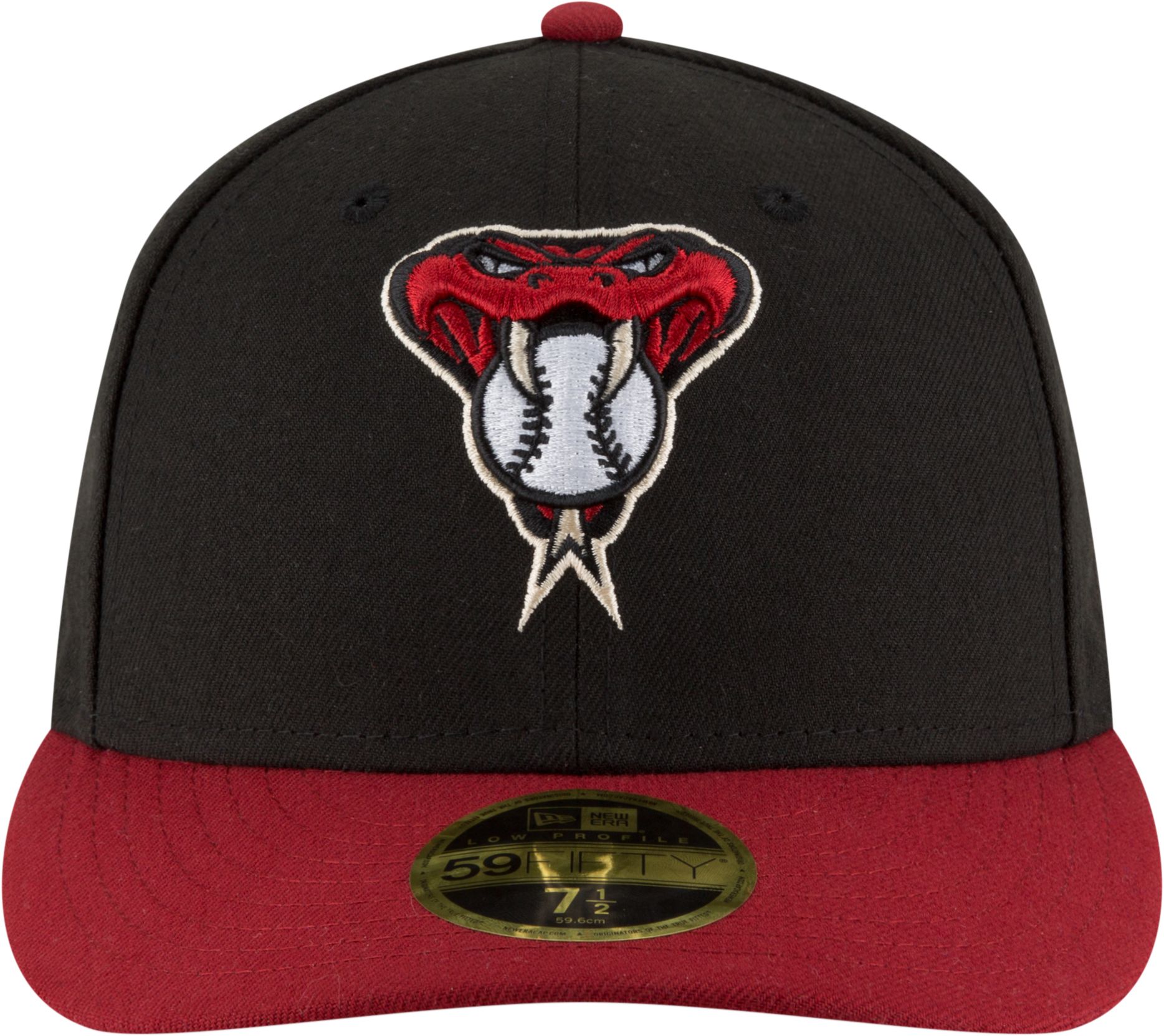 New Era Adult Arizona Diamondbacks 59Fifty Alternate Black Low Crown Fitted Hat product image