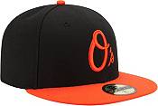 Shop New Era 59Fifty Baltimore Orioles Fitted Hat 60188230 black