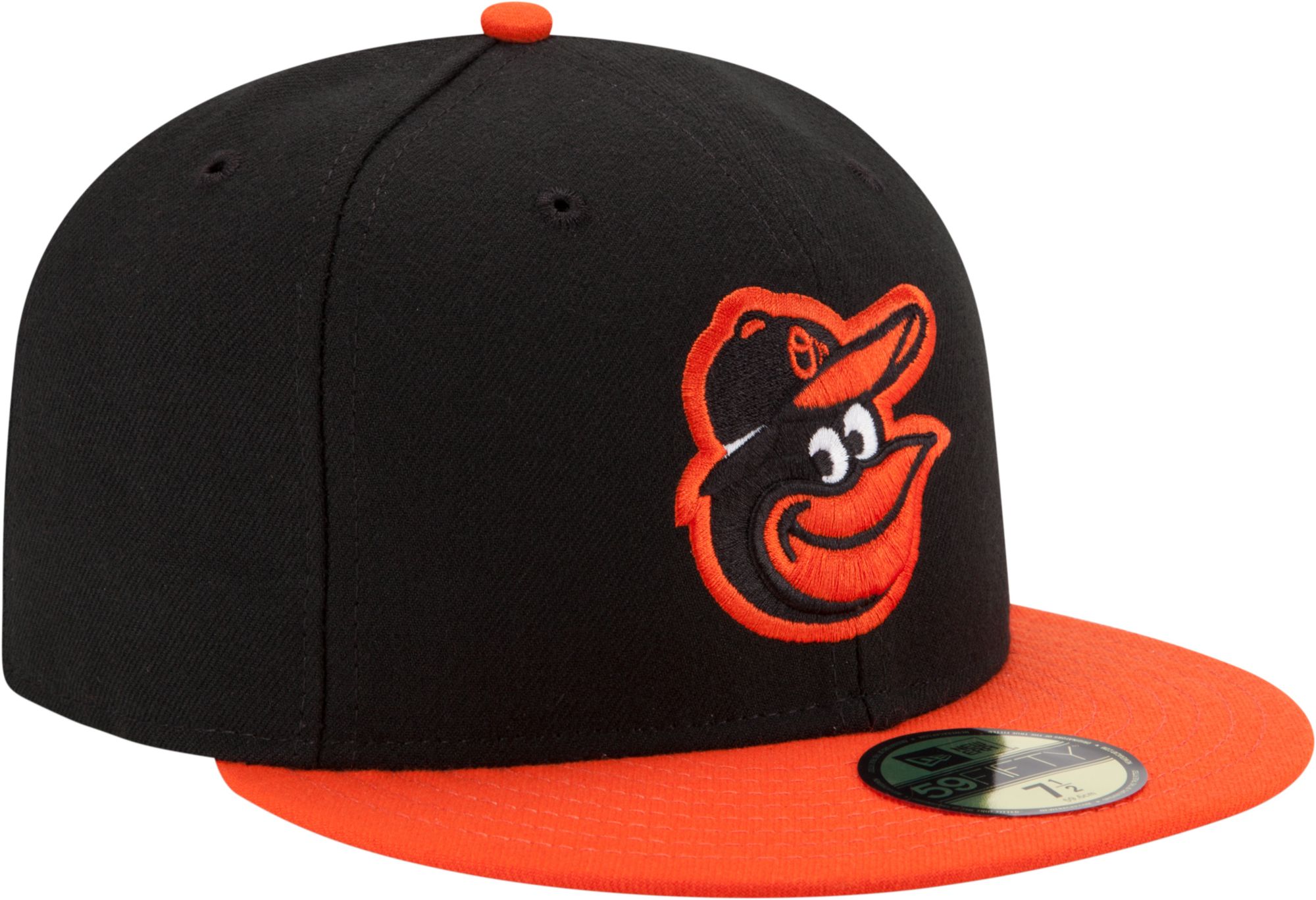 New Era Men's Baltimore Orioles 59Fifty Road Black Authentic Hat product image