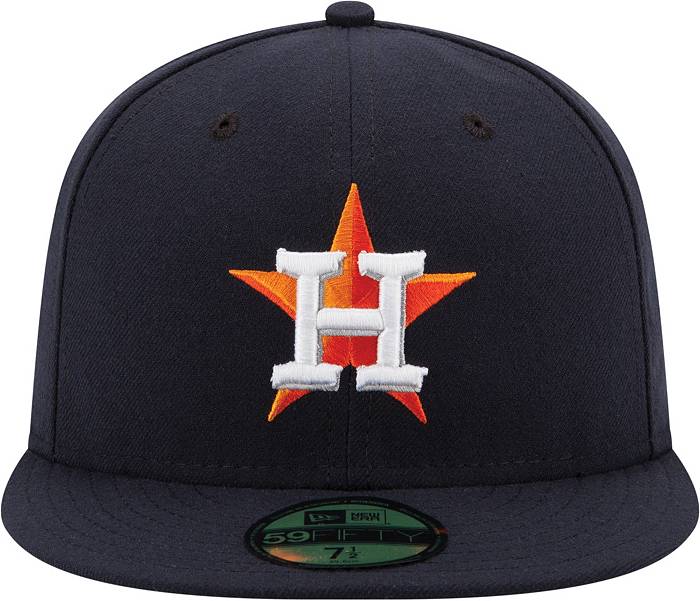 Men's Houston Astros New Era Navy Icon 59FIFTY Fitted Hat