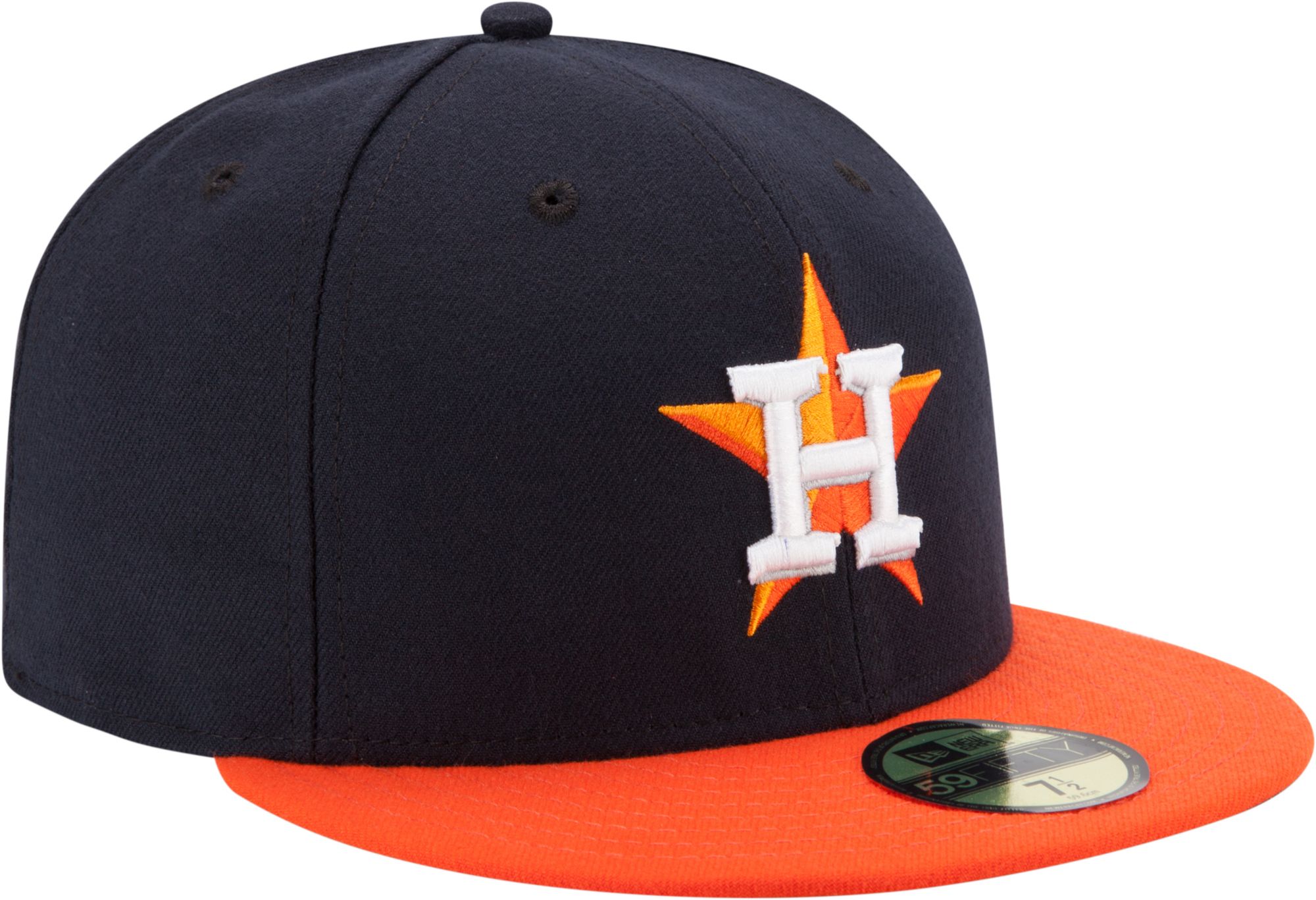 New Era Men's Houston Astros 59Fifty Road Navy Authentic Hat product image