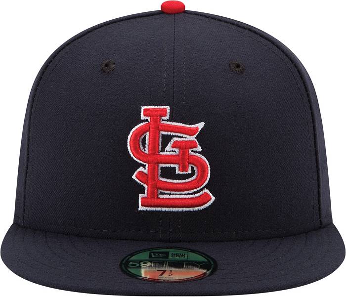 New Era Men's St. Louis Cardinals 59Fifty Alternate Navy Authentic Hat |  Dick's Sporting Goods