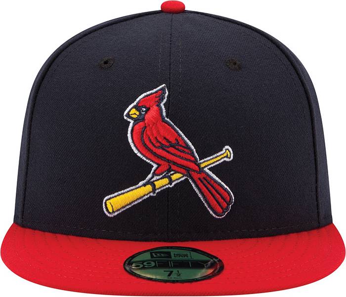 Men's New Era St. Louis Cardinals Navy Alternate Authentic Collection  On-Field 59FIFTY Fitted Hat 