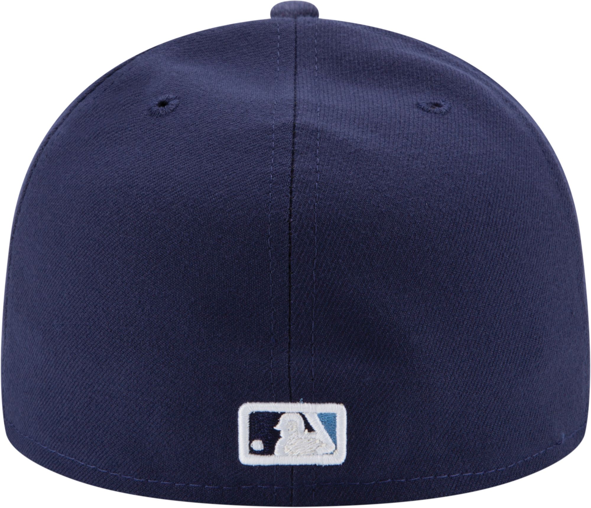 New Era Men's Tampa Bay Rays 59Fifty Game Navy Authentic Hat