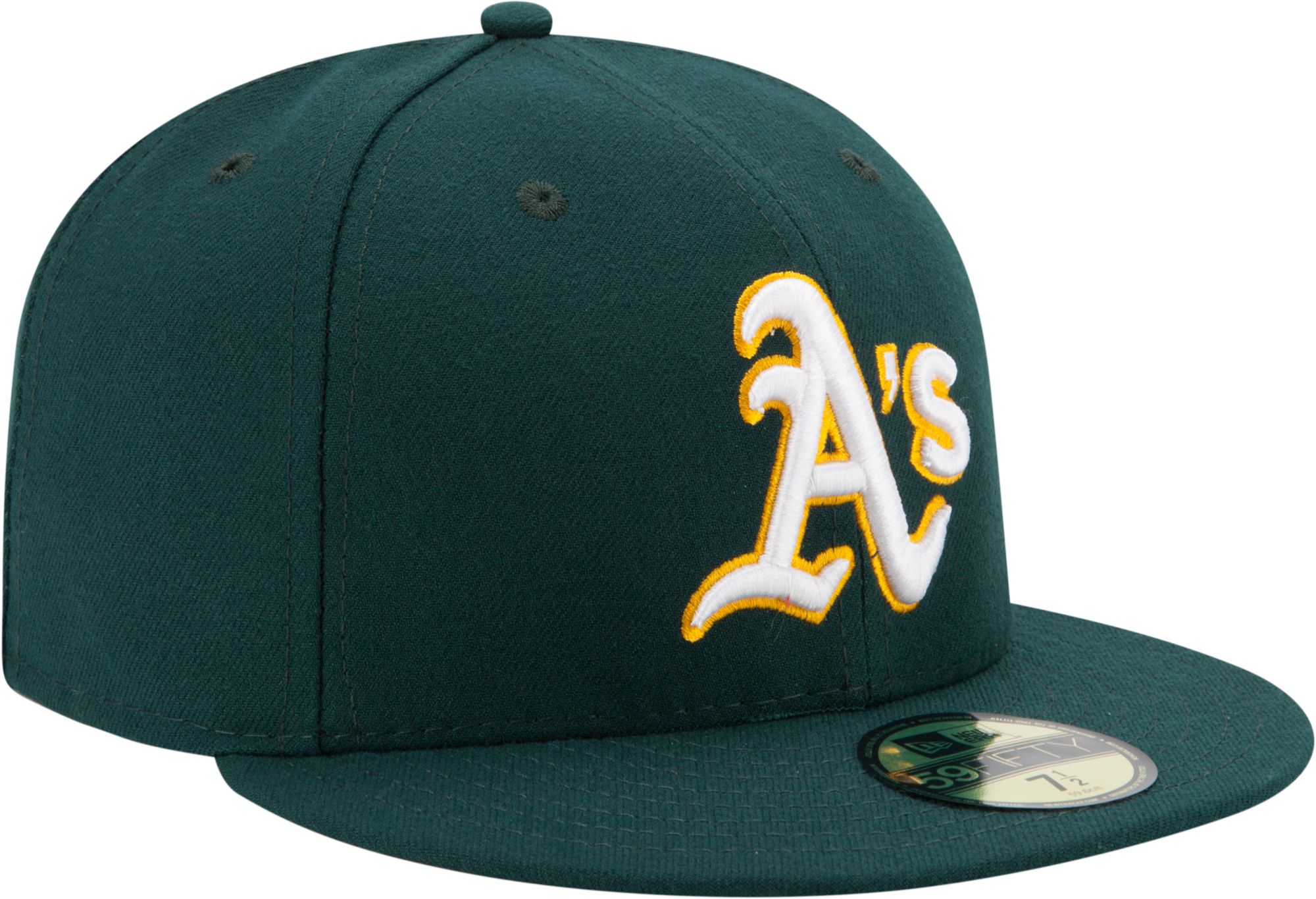 New Era Adult Athletics 59Fifty Road Green Authentic Hat product image